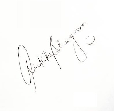 Ankita Bhargava's signature